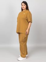 Kepa Plus Size Summer Co Ord Set for Women | Top and Lower Set with Stretchable Waistband | Stylish Airport Outfit for Women | Western Track Suit Co-Ord Set for Casual Wear - Image 4