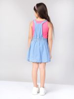 Naughty Ninos Girl's Pinafore Above The Knee Dress - Image 6
