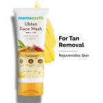 Mamaearth Ubtan Natural Glow Face Wash with Turmeric & Saffron | For Tan Removal & Skin brightening | SLS & Paraben Free | For All Skin Type | For Men & Women | 100 ml - Image 2