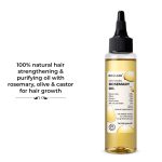 Brillare Rosemary Oil For Rapid Hair Growth | Improves Hair Thickness | Controls Hair Fall & Nourishes Scalp | 100% Natural, Non Greasy Hair Oil For Men & Women (100 ML) - Image 2