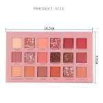HUDA GIRL BEAUTY Nude Edition Eyeshadow 18 Color Palette, Shimmer and Matte Shades for Eye Makeup. - Image 3