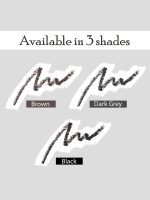 Insight Cosmetics Smudge Free Eyebrow Pencil (Black) - Image 8