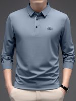IndoPrimo Men Plain Polo Collar T Shirt Casual Embroidered T Shirt for Men Full Sleeeve - Image 6