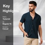 TAGDO Men's Regular Fit Casual Shirt (5171) - Image 5