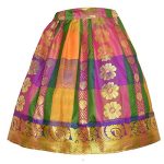 AMIRTHA FASHION Girls Traditional Lehenga Choli RUDHURA HALF SAREES WITH WAIST BELT (AMFRHSGB) - Image 4