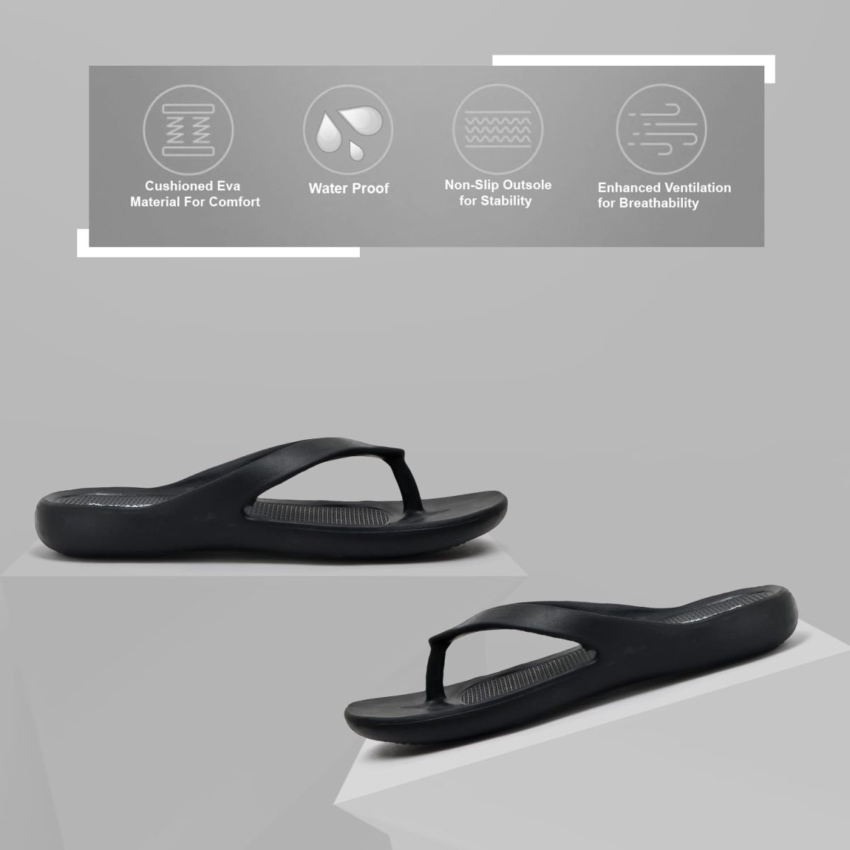 DOCTOR HEALTH SUPER Classic Stylish Ultra Soft Slippers with Cushion | Comfortable, Premium and Bright Colorful Flip Flops | Lab Tested Cushion and Bounce | Cushioned Footwear | Trendy Women Slippers - Image 7