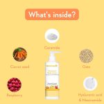 WishCare Sunscreen Body Lotion For All Skin Type with SPF 50 PA+++ - Broad Spectrum UVA & UVB Protection, No White Cast, Enriched with Carrot Seed & Raspberry - Body Sunscreen Lotion 200ml - Image 5