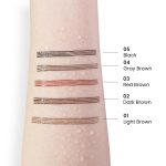 ZEYFLEEB 4 Point Eyebrow Pencil Black,Waterproof Microblading Eyebrow Pencil with a Micro-Fork Tip Applicator Creates || Black Fine Sketch Liquid Eye Brow Tattoo Tint Pen - Image 5