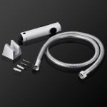 ALTON SHR20855 ABS Health Faucet with SS-304 Grade 1.25 Meter Flexible Hose Pipe and Wall Hook, White (Jet Spray for Toilet), Polished - Image 5