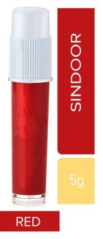 Ghelonadi Sales Liquid Kumkum Sindoor For Women Skin-Friendly Liquid Bindi Waterproof Chemical Free 5G Red-Maroon-Brown-White-Black Color Pack Of 5 - Image 4