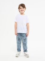 Double F Boy's Solid Regular Fit T-Shirt - Image 11
