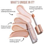 Insight Cosmetics Radiance Filter | Liquid Highlighter With Radiance Finish | Waterproof, Easily Blendable Illuminator For Face Makeup, 11gm(FD40-Medium Beige) - Image 2