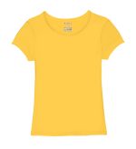 kiddeo Girls Solid Halfsleeve t Shirts (Pack of 4) - Image 4