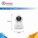 Trueview 2MP Smart CCTV Wi-fi Home Security Camera with Pan Tilt 360° View, 2 Way Talk, Cloud Monitor, Motion Detect, Supports SD Card Up to 256 GB, Night Vision, Alexa (2mp-Robot) - Image 7
