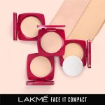 LAKMÉ Face It Natural Compact For All Skins, Pearl, 9 G, Pink - Image 5