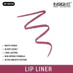 Insight Cosmetics Glide On Lip Liner | One Swipe Smooth Application | Long Lasting Lip Pencil,0.3 gm,21 - Image 8