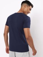 Bewakoof Men's Graphic Print Regular Fit Half Sleeve Round Neck Cotton T-Shirt - Image 3