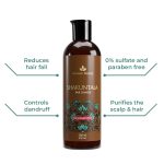 Avimee Herbal Shakuntala Daily Use Hair Cleanser | For Silky Hair | With Aloe, Apple Cider, Rice & Keratin Protein | Sulphate & Paraben Free Shampoo For Men & Women | 200 ml - Image 2