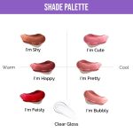 Staze 9to9 Gloss Lock 2-in-1 Liquid Lipstick | Lip Gloss For Long-lasting Fuller & Pump-up pigmented Lipstick | Transfer-proof & 12hrs long stay with Intense Color Payof f | Lightweight & Comfortable | 05 I'm Happy | 7g - Image 6