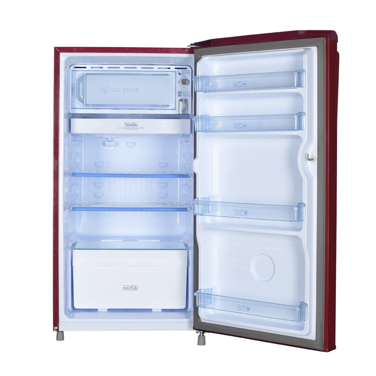 CANDY 165L 1 Star Direct Cool Single Door Refrigerator with Stabilizer free Operation (Red Mono, CSD1761RM) - Image 8