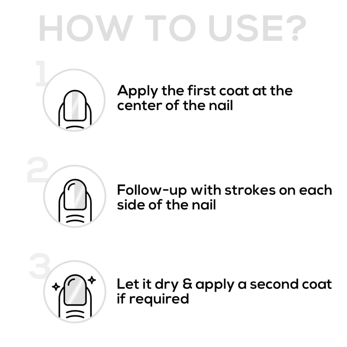 RENEE Top Coat Glossy Finish Nail Enamel, Quick Drying, Long Lasting, Chip Resisting Formula With High Shine & Full Coverage, One Stroke Application, Translucent Layer, 10 Ml - Image 4
