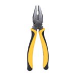STANLEY 70-482 8'' Sturdy Steel Combination Plier with Anti-Rust properties for gripping, holding and cutting wires, YELLOW & BLACK - Image 8