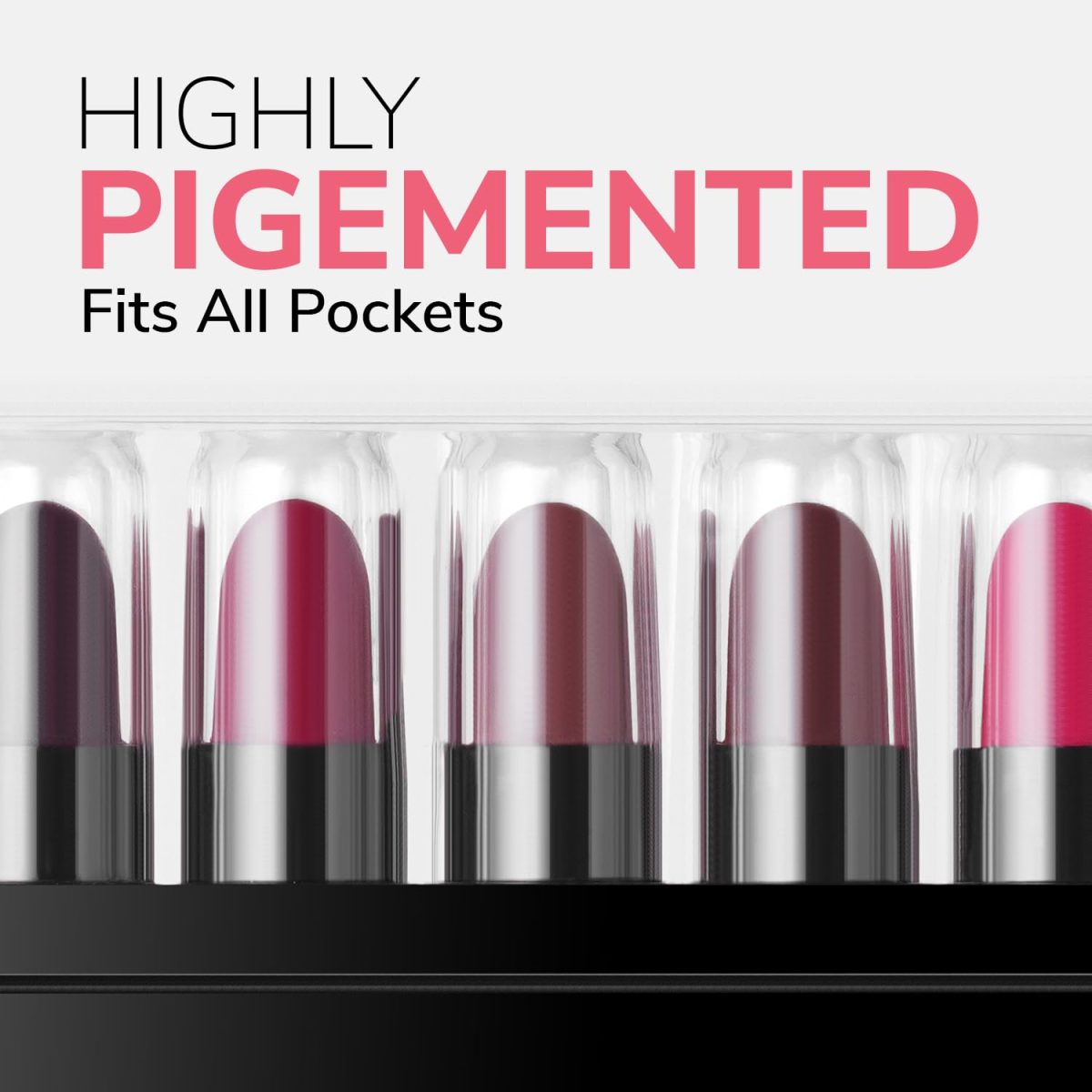 Mila Beauté 12 Creamy Matte Mini Lipstick Kit | Lip Hydrating & Light-weight | Long Lasting Lipsticks for Women | Suitable All Indian Tones | Shade - B 12g - Image 4