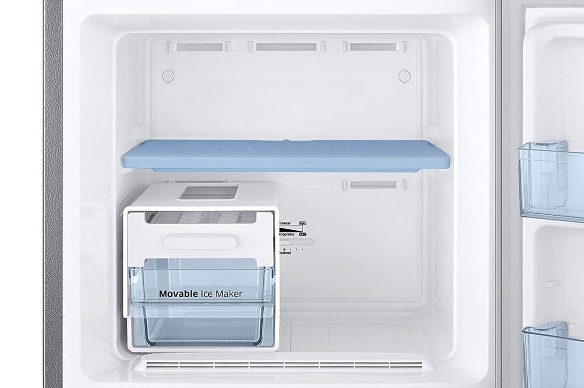 Samsung 236 L, 2 Star, Digital Inverter, Frost Free Double Door Refrigerator (RT28C3032GS/HL, Gray Silver) - Image 9