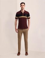 U.S. POLO ASSN. Men's Striped Slim Fit Polo Shirt - Image 4