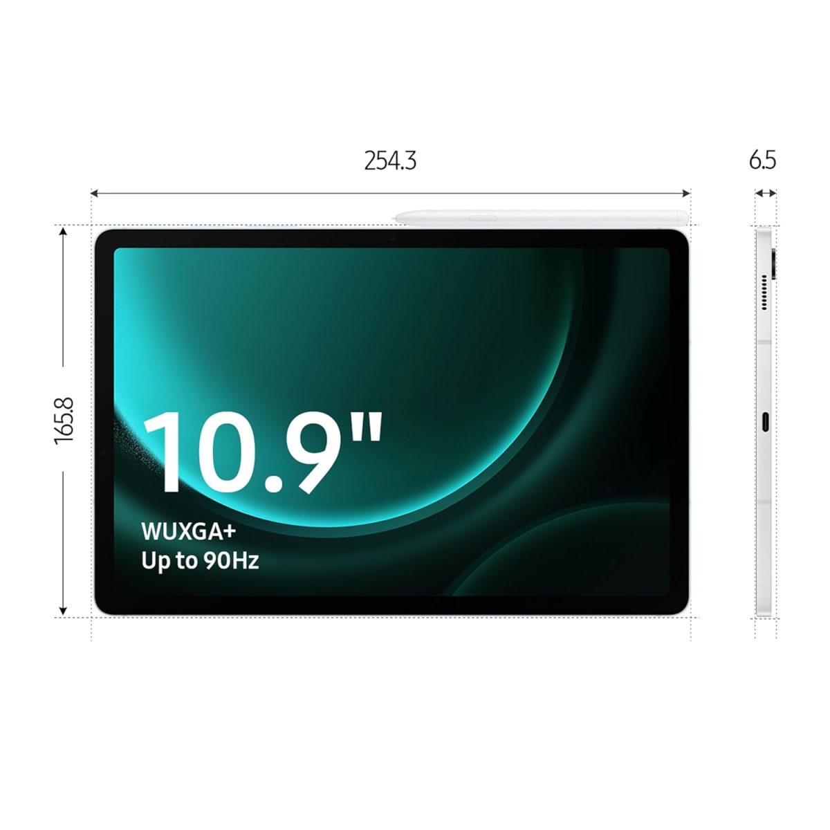 Samsung Galaxy Tab S9 FE [Smartchoice], RAM 6 GB, ROM 128 GB Expandable, S Pen in-Box, Wi-Fi, IP68 Tablet, Gray - Image 4
