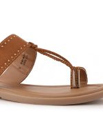 Bata Women Dory TR Brown Flats, (5713125) - Image 4