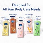 Vaseline Intensive Care Cocoa Glow Body Lotion, 24 hr nourishing lotion with 100% Cocoa And Shea Butter, Restores Glow, 400 ml - Image 8