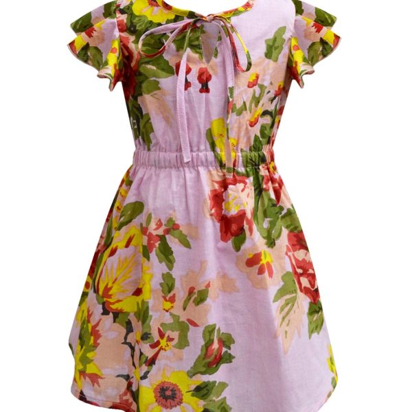 A.T.U.N. (ALL THINGS UBER NICE) Girls Cotton Skater Knee Length Casual Dress