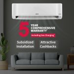 Hitachi 2 Ton Class 3 Star, 4-Way Swing, ice Clean, Xpandable+, Inverter Split AC (100% Copper, Dust Filter, 3400SXL RAS.D322PCBIBS, White) - Image 2