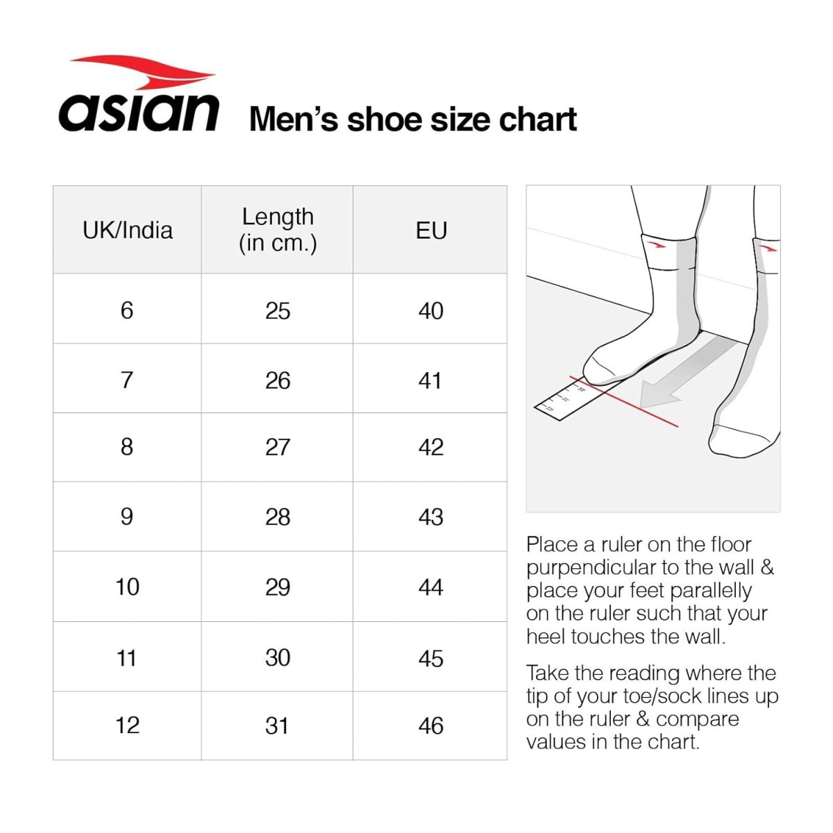 ASIAN Men's Moonwalk-01 Sports Walking,Running & Gym Shoes with Eva Sole Extra Jump Casual Slip-on Shoes for Men's & Boy's… - Image 8