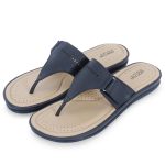 DOCTOR EXTRA SOFT Women's Flat Memory Foam Slippers/Flip-Flops Fashion Stylish Casual Comfortable Diabetic Orthopedic Lightweight Synthetic Slip-on Sandals with Adjustable Strap for Girls & Ladies D-608 - Image 6