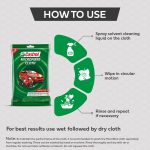 Castrol Microfibre Cloth for Cleaning | 400 GSM Thick Lint & Streak-Free Multipurpose and Reusable Cloth | High Water Absorption and Retention for Effortless Cleaning (Pack of 1, 40x40cm) - Image 6