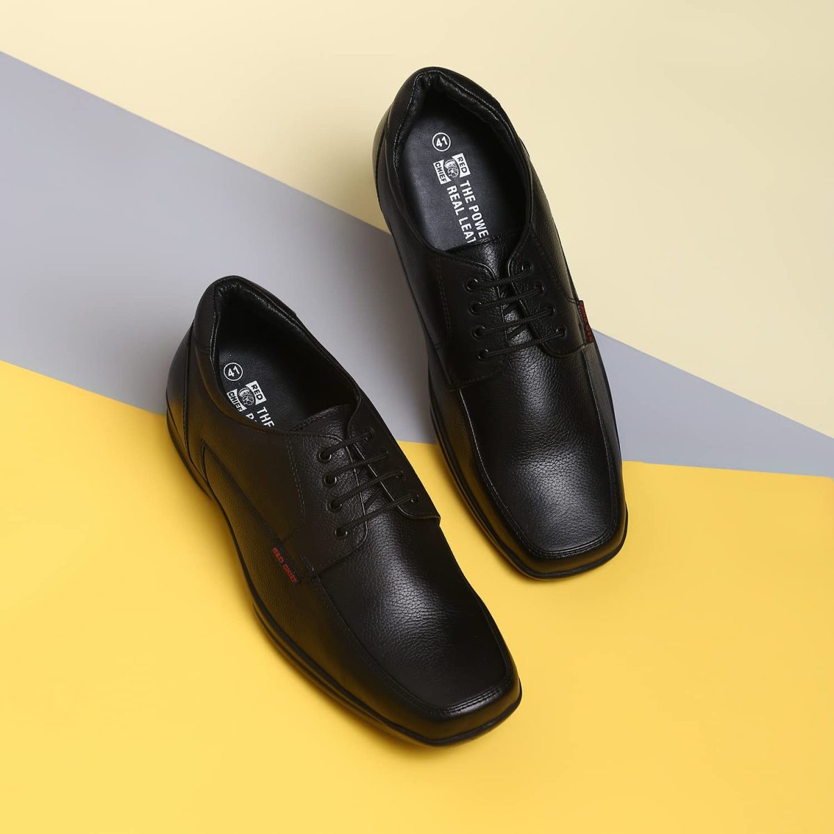 Red Chief Genuine Leather Derby Lace Up |Formal Shoes for Men for Office | PU Sole - Image 3