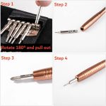 Zaptec 25 in 1 Precision Small Magnetic Screwdriver Set Multi Pocket Repair Tool Kit for Mobile, Laptop, Electronics, iPad, Mackbook, Watch - Image 3