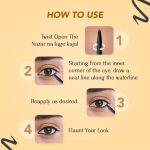 LoveChild Masaba Kajal Pencil Coal Black Matte - Smudge-proof & Waterproof, Long-lasting Deeply Pigmented Eyeliner for Women, Makeup Essential (0.36g) - Image 6