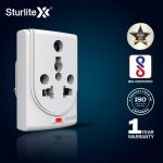 Sturlite Konvert Multiplug| 6-16 Conversion| Universal AC Travel Adapter|6Amp 240V| ABS Strong Body Socket (Pack of 1) - Image 3