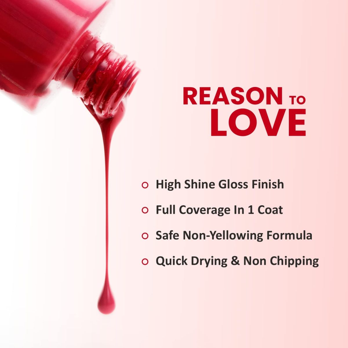 VERYMISS Premium Glossy Nail Polish 6ml | Smooth Application | Quick Drying | Paraben Free | Ultra Long Lasting Nail Paints - Pack of 1 (Grape) - Image 7