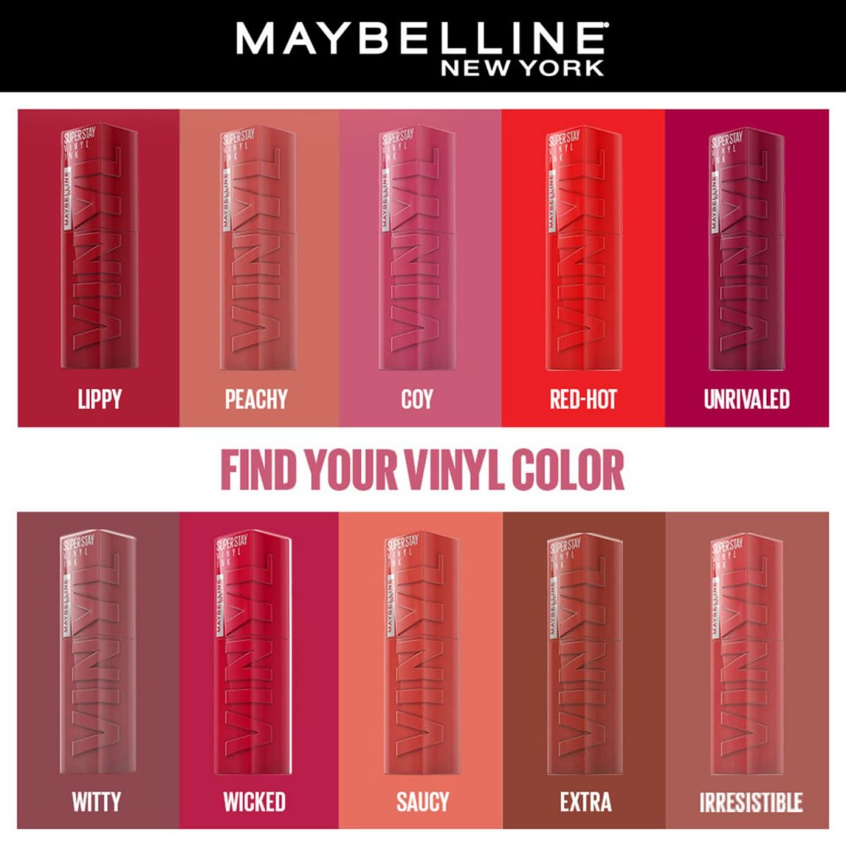 Maybelline New York SuperStay Vinyl Ink Liquid Lipstick Lippy Instant Shine & Transfer Proof. SuperStay Vinyl Ink Liquid Lipstick Last Up To 16Hr, Enriched With Vitamin E & Aloe | 4.2ml - Image 6