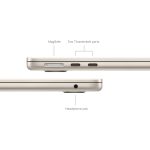 Apple 2024 MacBook Air 13″ Laptop with M3 chip: 34.46 cm (13.6″) Liquid Retina Display, 16GB Unified Memory, 512GB SSD Storage, Backlit Keyboard, 1080p FaceTime HD Camera, Touch ID- Starlight - Image 4