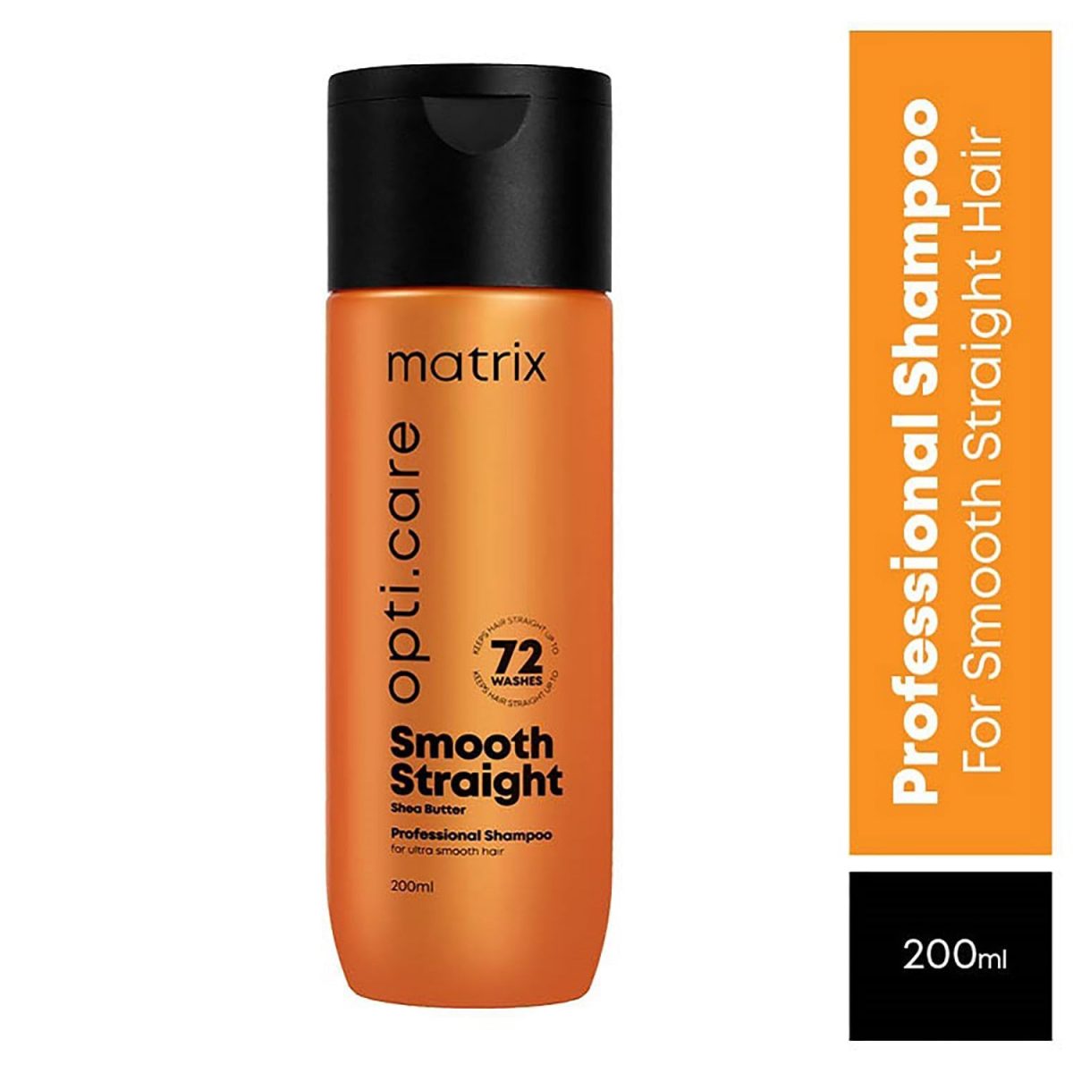 MATRIX Opti.Care Smooth Straight Professional Shampoo for Frizzy, Unmanageable Hair | 96Hr Frizz Control* | Used by 1 Lakh Hairstylists* | with Shea Butter, 200ml - Image 7