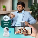 Trueview 2MP Smart CCTV Wi-fi Home Security Camera with Pan Tilt 360° View, 2 Way Talk, Cloud Monitor, Motion Detect, Supports SD Card Up to 256 GB, Night Vision, Alexa (2mp-Robot) - Image 5