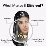TAC Beautify Kajal With Vitamin E & Almond Oil | 24Hr Stay | Smudge-Proof & Water-Proof | Matte Finish & Highly Pigmented | Ayurvedic Eye Kajal For Bold Look | 0.35gm - Image 5