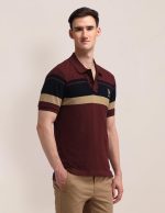 U.S. POLO ASSN. Men's Striped Slim Fit Polo Shirt - Image 2