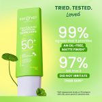 Dot & Key CICA Calming Mattifying Sunscreen SPF 50 PA++++ | For Oily Acne Prone & Sensitive Skin | UVA/UVB Protection | No White Cast, Ultra Light, Fragrance Free & Quick Absorbing | 50g - Image 5
