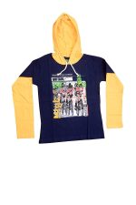 Malvina Boy's Hooded Doctor - Full Sleeve T-Shirt for Kids (Pack of 3) - Image 2
